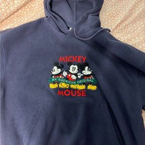 Disney Navy Blue Large Hoodie